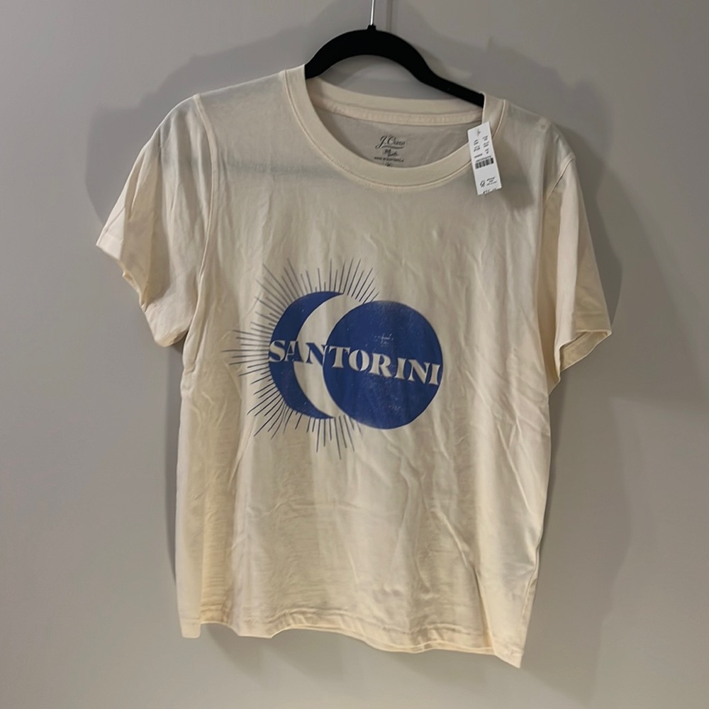 J Crew graphic tee